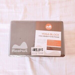 Reehut Gray High Density EVA Foam Yoga Blocks